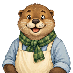 Ben the otter chef