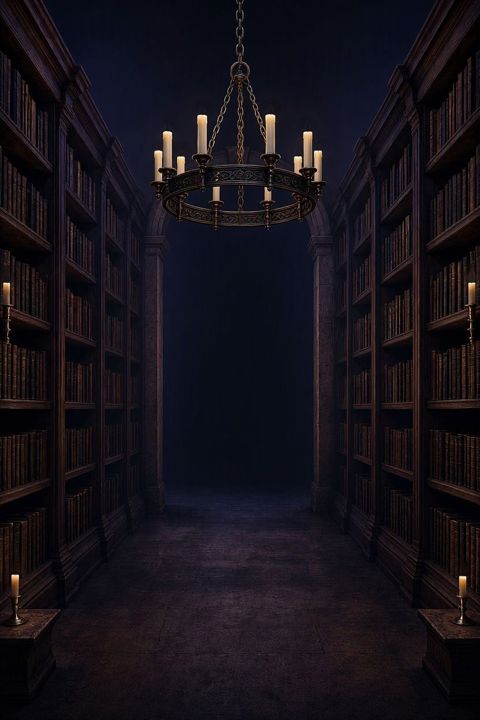 The dark library in Shadows of Meaning
